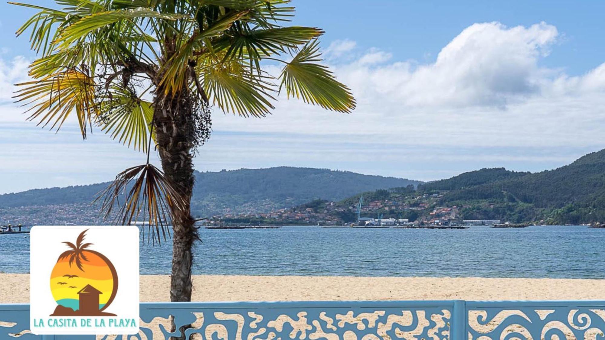 La Casita De La Playa Lägenhet Redondela Exteriör bild